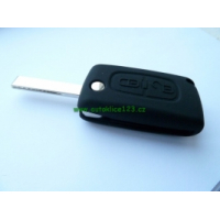 Silikonový obal klíče CITROEN 2 tlačítka černá