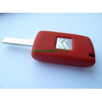 Silikonový obal klíče CITROEN 2 tlačítka červená