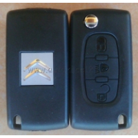 Klíč CITROEN C4,C6 s čipem a dálkovým ovládáním